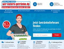 Tablet Screenshot of durstloescher.wir-liefern-getraenke.de