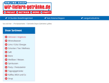 Tablet Screenshot of muehling.wir-liefern-getraenke.de